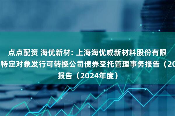 点点配资 海优新材: 上海海优威新材料股份有限公司向不特定对象发行可转换公司债券受托管理事务报告(2024年度)